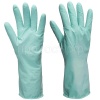 Перчатки хозяйственные латексные опудренные L мята 87610 /12шт/