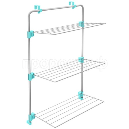 Сушилка д/белья навесная серебро (на двери) СБН1/С /5шт