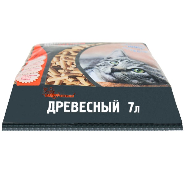 Наполнитель ЗаМУРРРчательный 7л ДРЕВЕСНЫЙ VIP