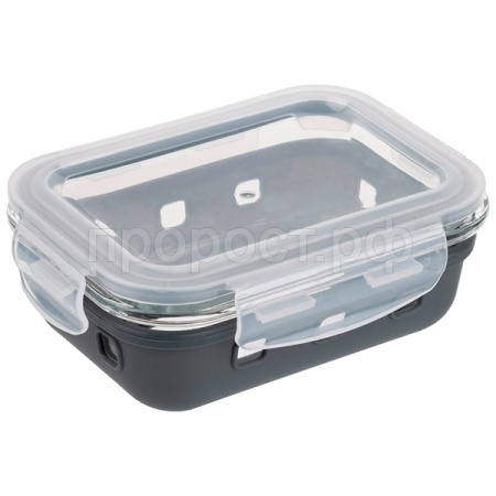 Контейнер Massimo 0,370л жаропр стекла крышка с заж.пласт в силикон. подставке 108338 /24шт/Mallony Контейнер Massimo 0,370л жаропр стекла крышка с заж.пласт в силикон. подставке 108338 /24шт/Mallony