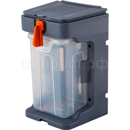 Лоток д/метизов подвесной 80*77*125 Expert малый с крышкой серо-свинцовый BR3946 /20шт/ПР Лоток д/метизов подвесной 80*77*125 Expert малый с крышкой серо-свинцовый BR3946 /20шт/ПР