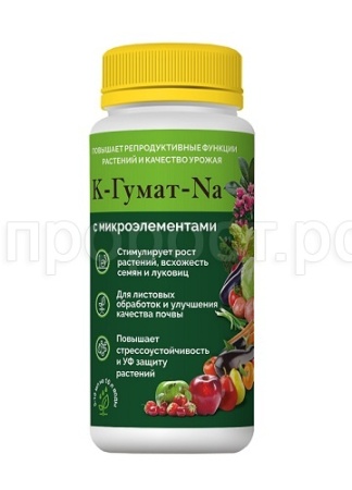 Гумат калия/натрия с микроэлементами 0,12л