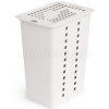 Корзина д/белья 30л Виолетта белый М1967 /6шт/ Альтерн 