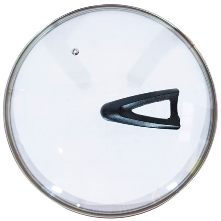 Крышка закал.стекло G-type D28см паровыпуск, бак ручка VETRO-SPECIAL/8шт/987035/Mallony