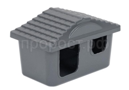 Игрушка для грызунов Домик Zoo-M пластик малый 11*8*7см/3213