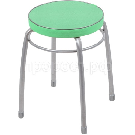 Табурет "Фабрик №1" круг. мягкое сиденье мятный до 150кг ТФ01/МТ/10шт