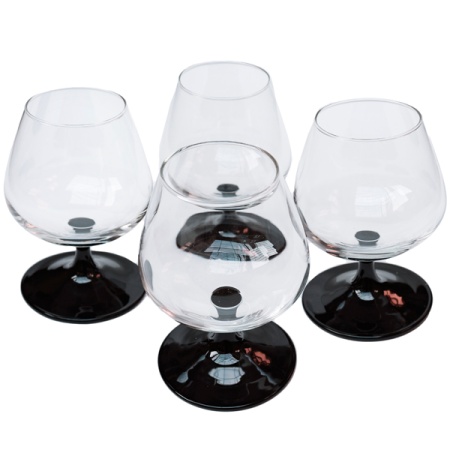 Набор фужеров для коньяка ДОМИНО 4шт 410мл 