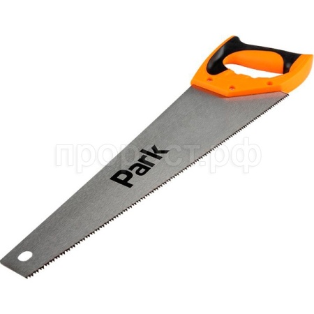 Ножовка по дереву 450мм с двухкомпонентной ручкой 104581 /60шт/ Park  Ножовка по дереву 450мм с двухкомпонентной ручкой 104581 /60шт/ Park