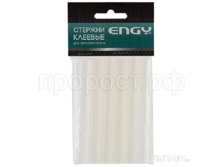 Стержни клеевые для термопистолета 1,1*10см 6шт  